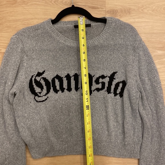 Gangsta cropped sweater - Picture 3 of 3